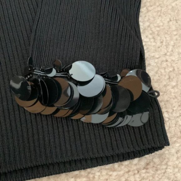 Dana Bachman Black Knit Top - Picture 6 of 7